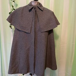 Vintage-style Handmade Pendleton Wool Cape